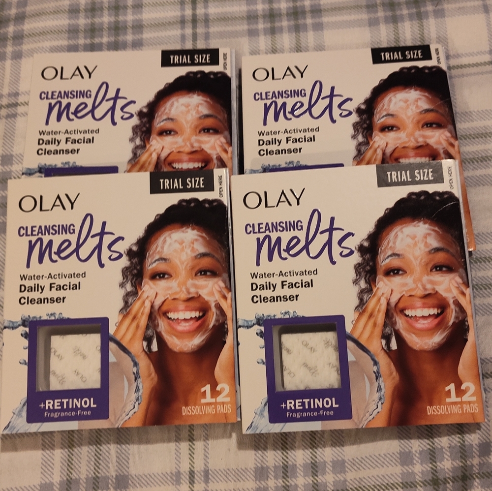 NEW!! 4-12ct Olay Cleansing Melts